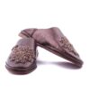 Babouche Raisin En Cuir Perlé pour la femme modèle 2021.