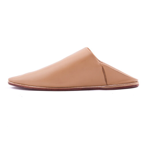 Babouche royale caramel pour homme et garçon modèle 2021 – Image 2